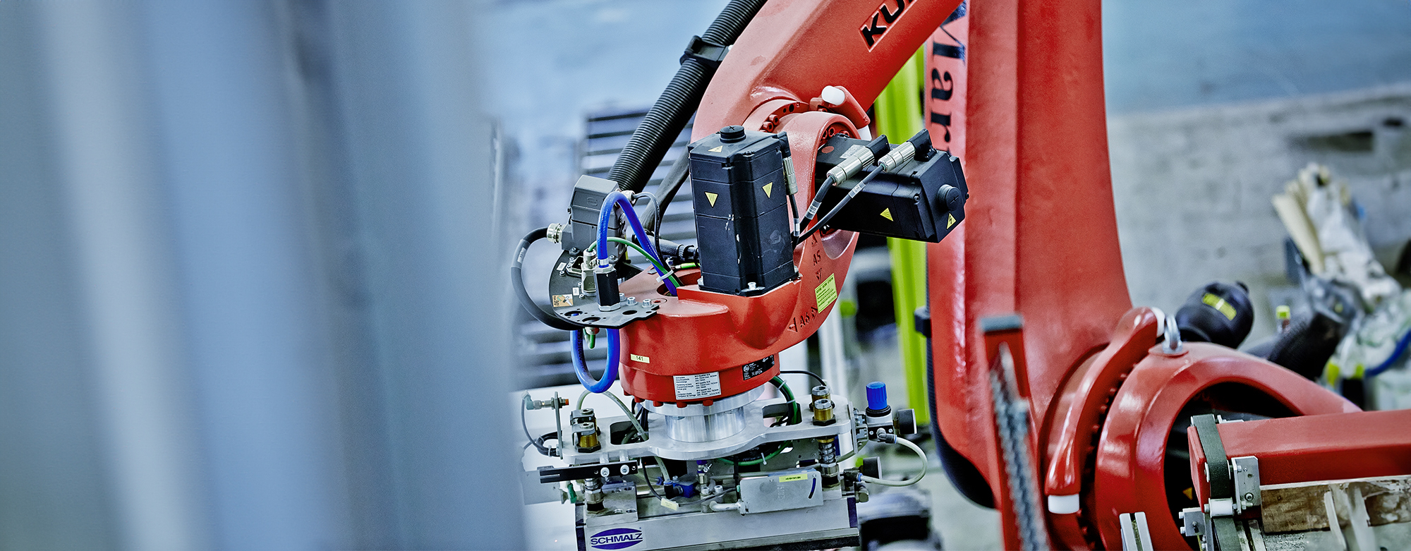 Robot in de productie van DOLLE