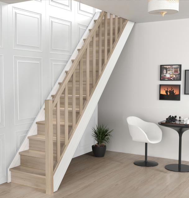 Staircase HELSINKI white White