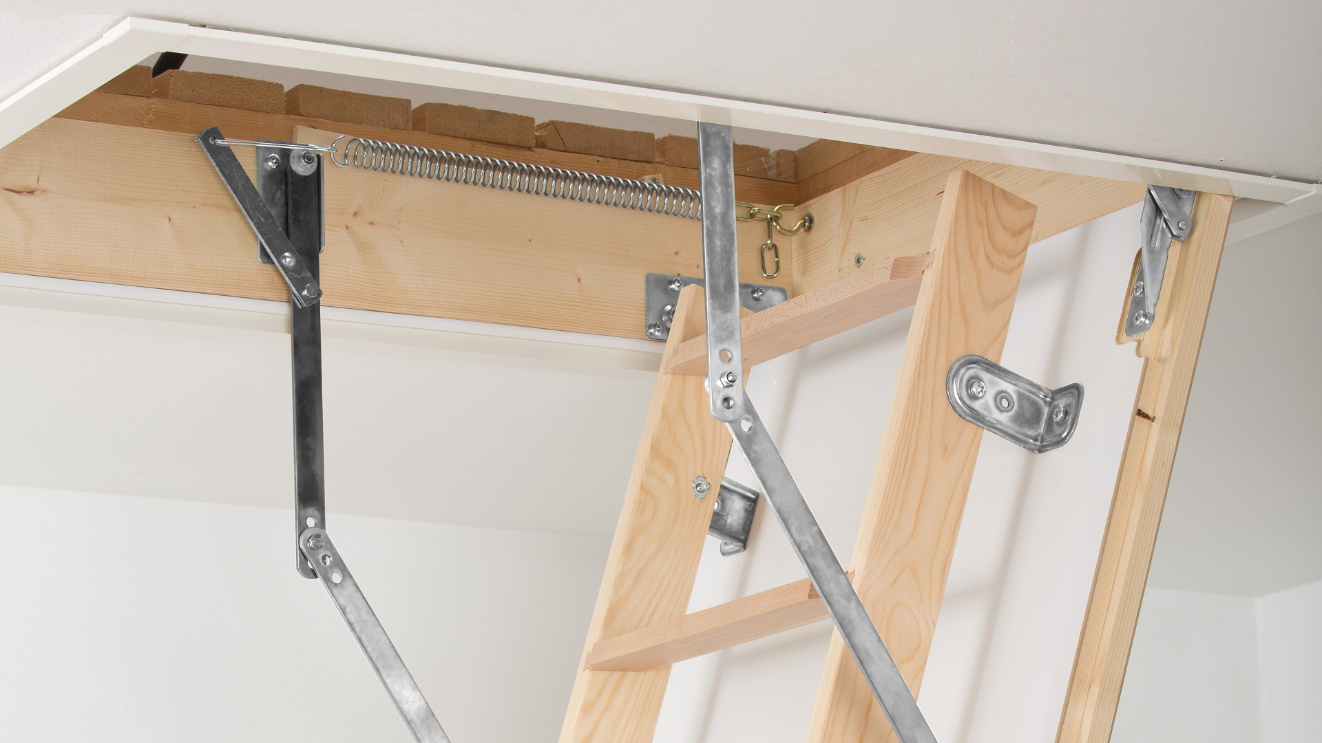 Made-to-measure loft ladder MINI40 