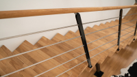 External handrail banister DESIGN Anthracite, RAL 7016