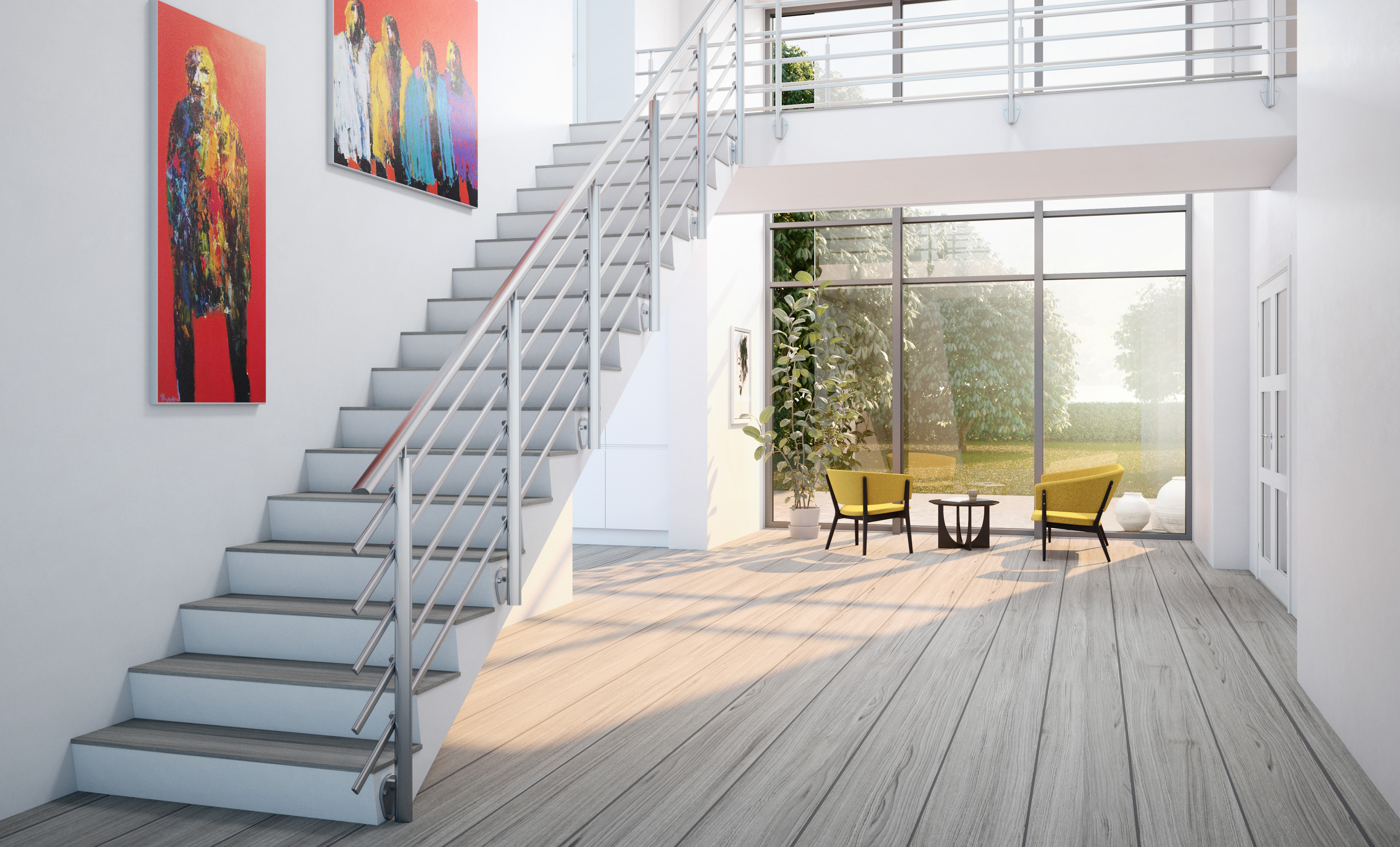 Borstwering PURE : hoogwaardige aluminium met titanium- en zwarte afwerking.